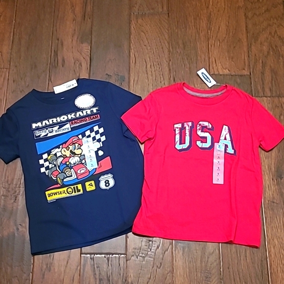 NWT Old Navy boys T-shirts size Small (6/7) - Picture 1 of 5
